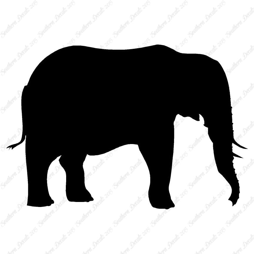 Elephant Standing Tusk