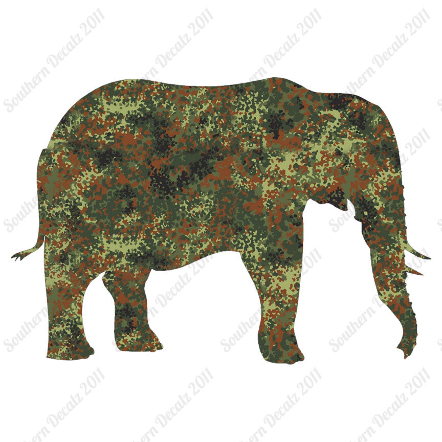 Elephant Standing Tusk