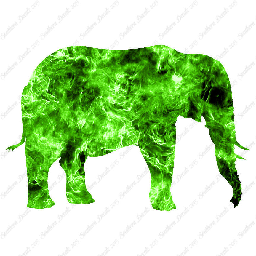 Elephant Standing Tusk