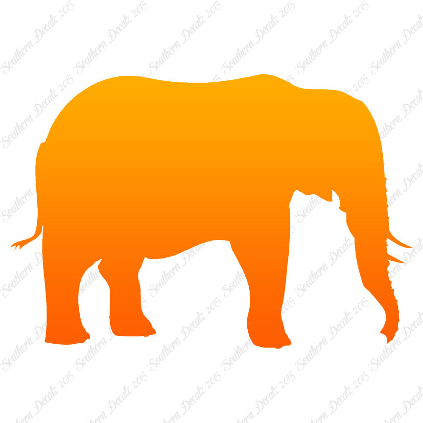 Elephant Standing Tusk