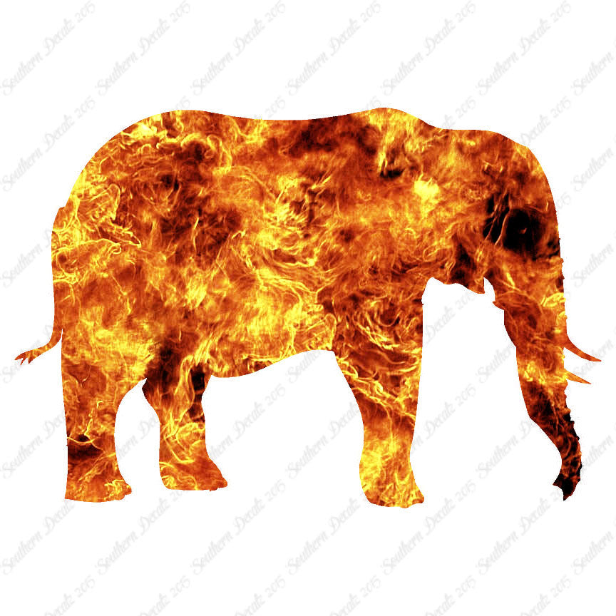 Elephant Standing Tusk