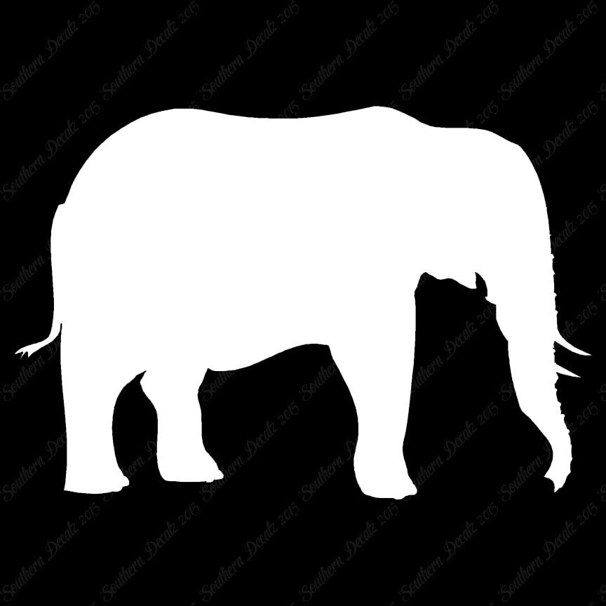 Elephant Standing Tusk
