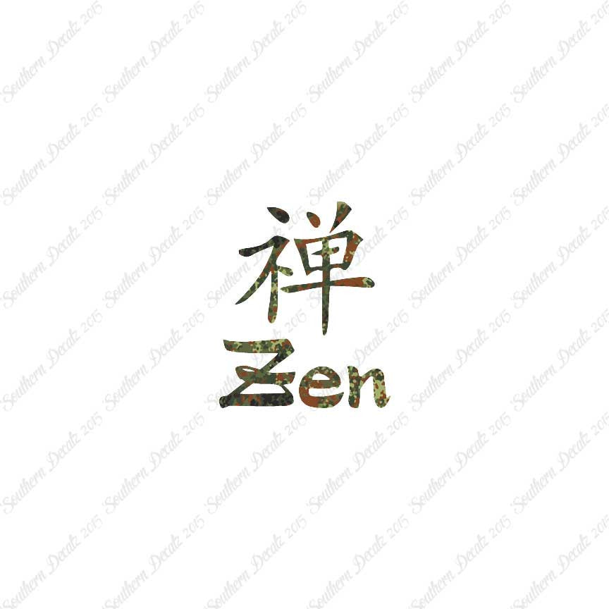 Chinese Symbols "Zen"