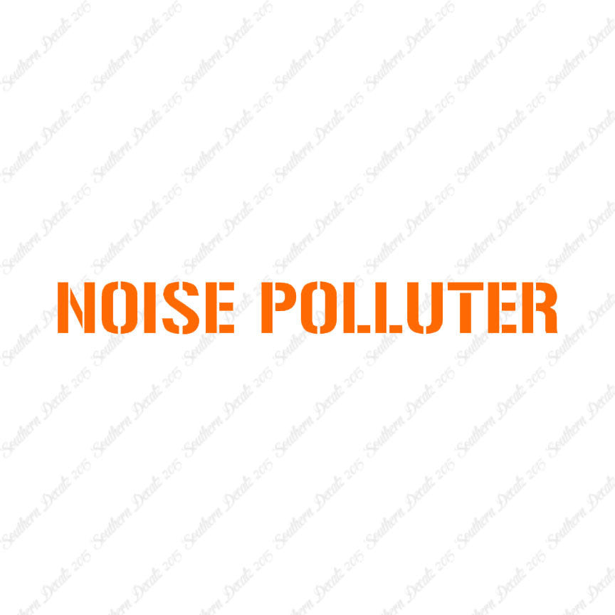 Noise Polluter