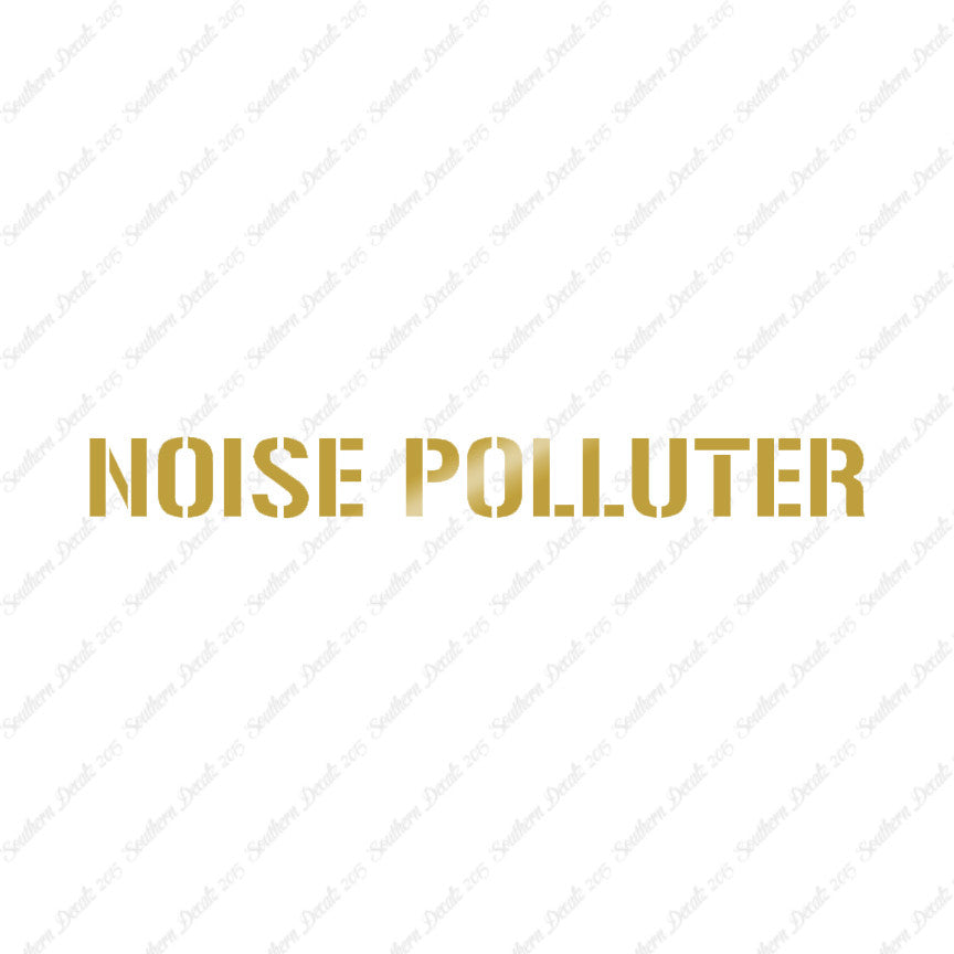 Noise Polluter