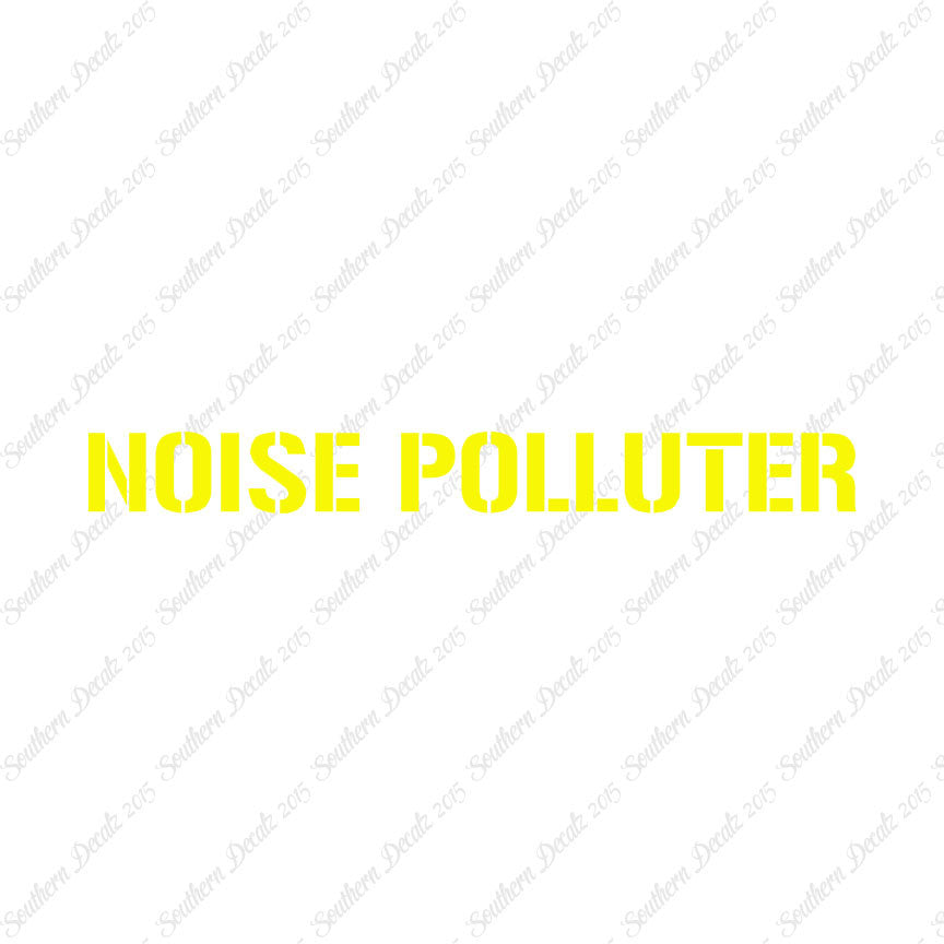 Noise Polluter