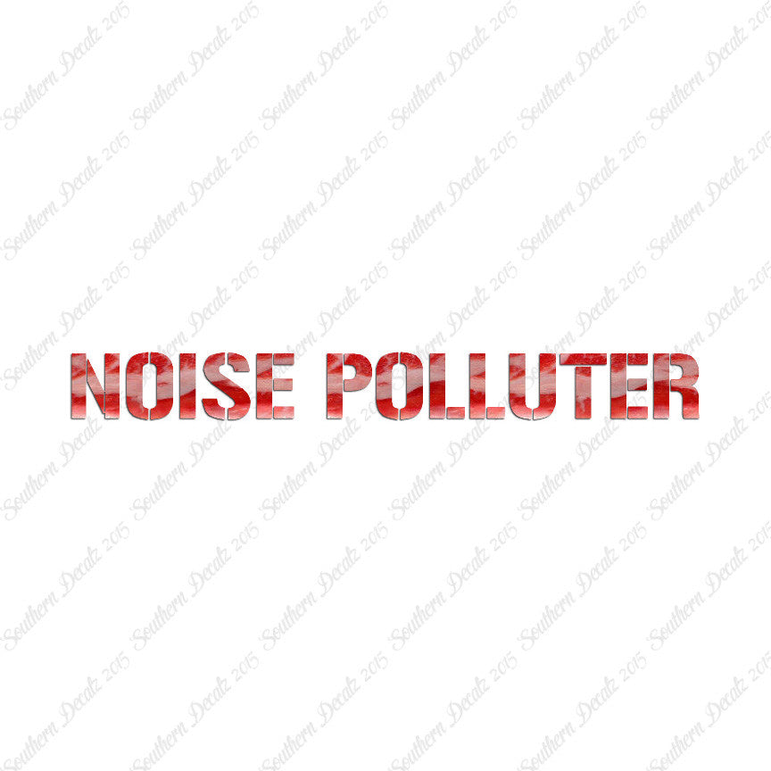 Noise Polluter