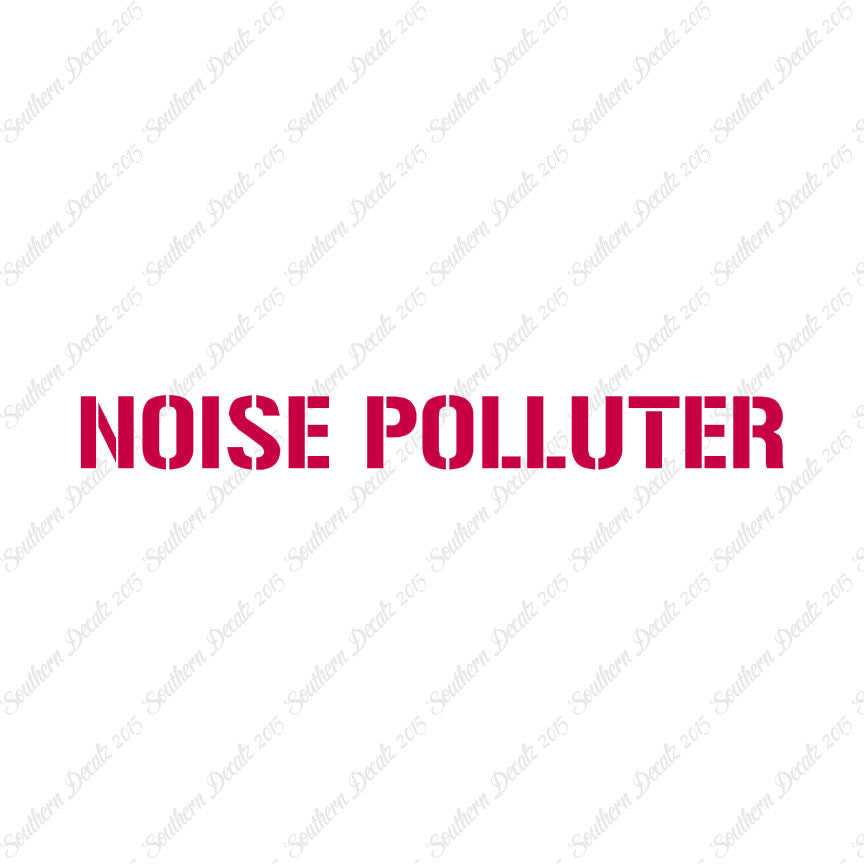 Noise Polluter