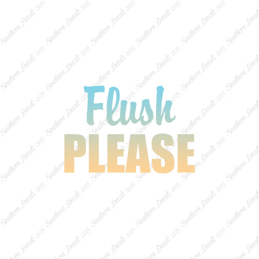Flush Please