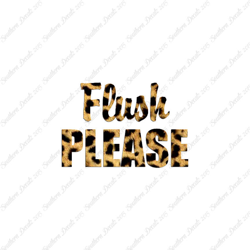 Flush Please