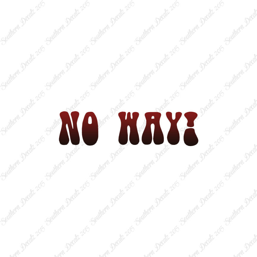 No Way Hippy Font