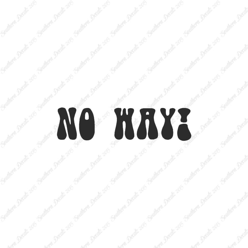 No Way Hippy Font