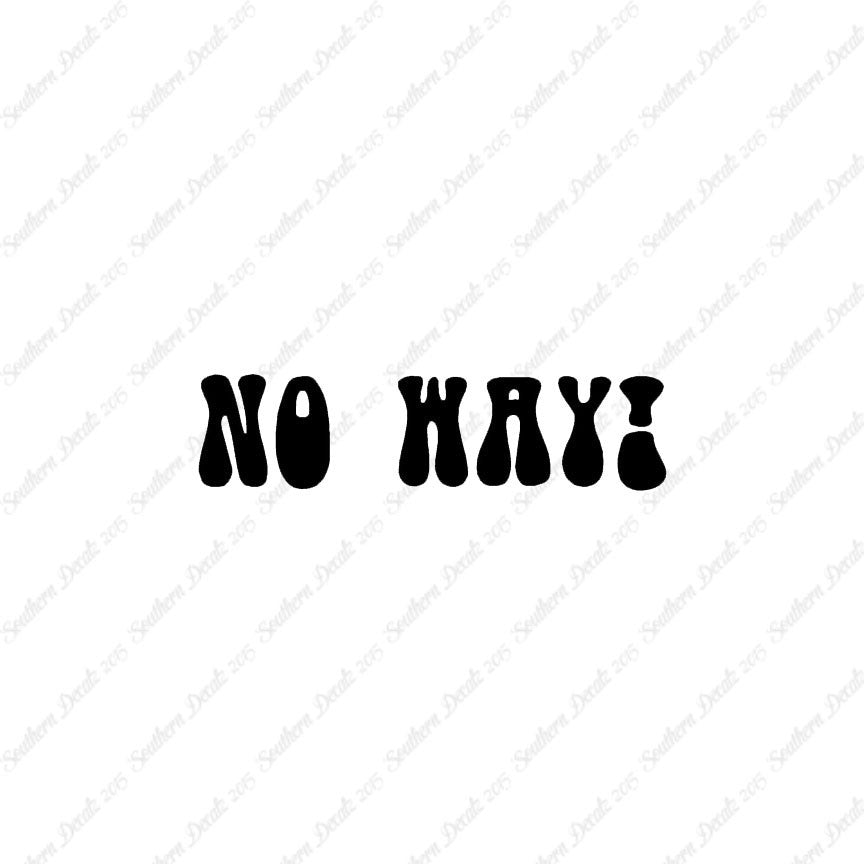 No Way Hippy Font