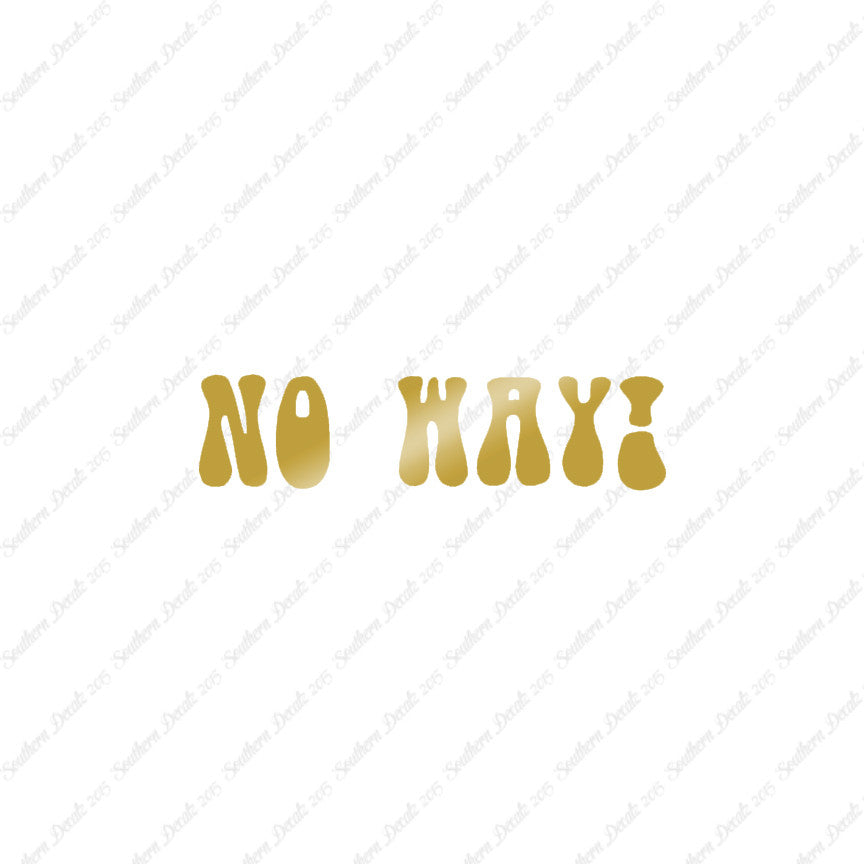 No Way Hippy Font