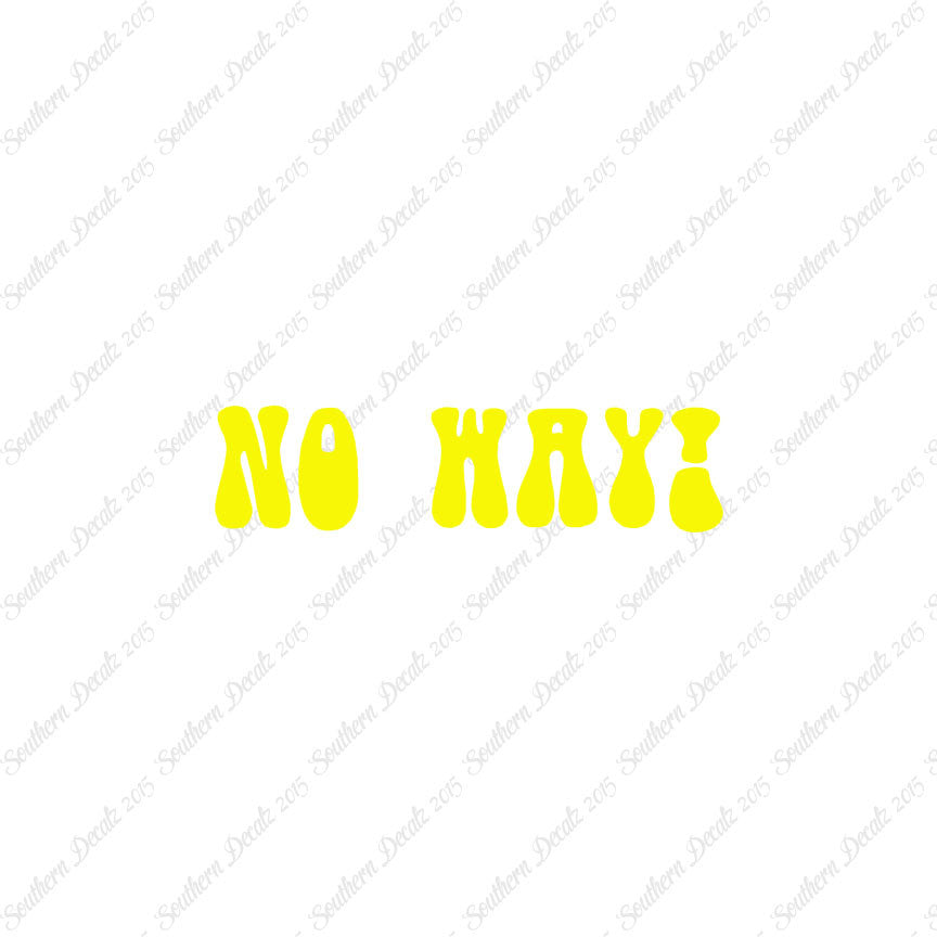No Way Hippy Font