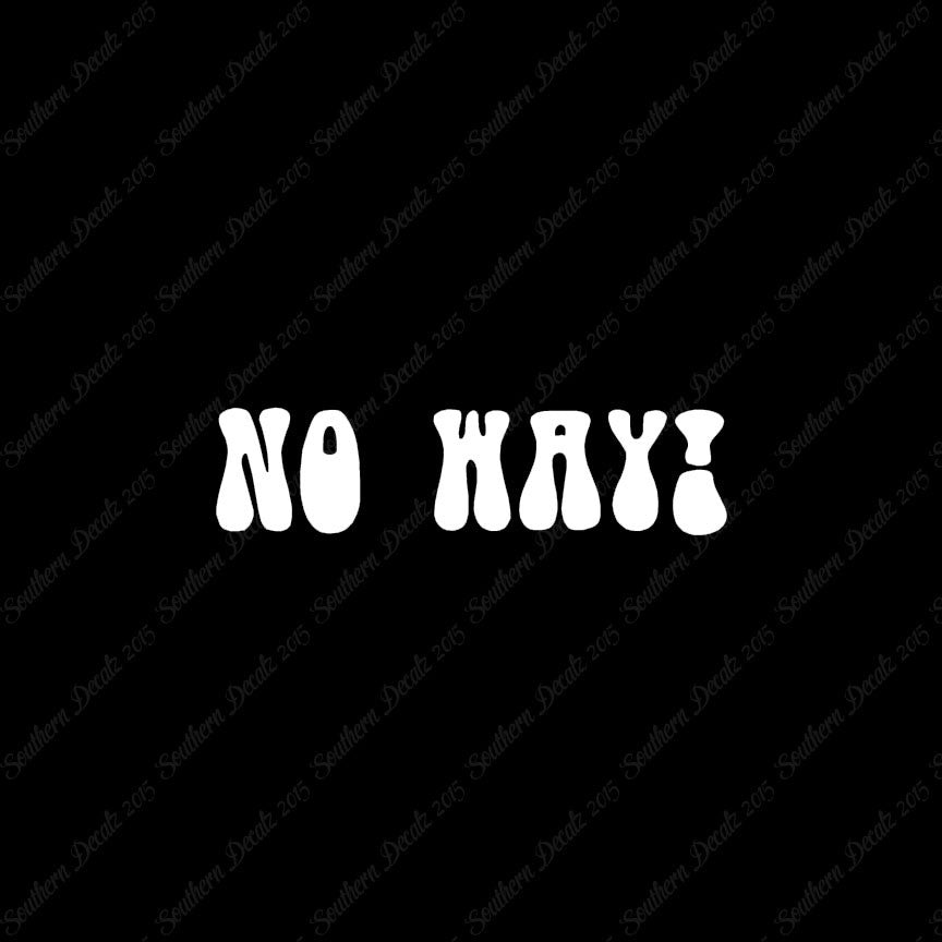 No Way Hippy Font