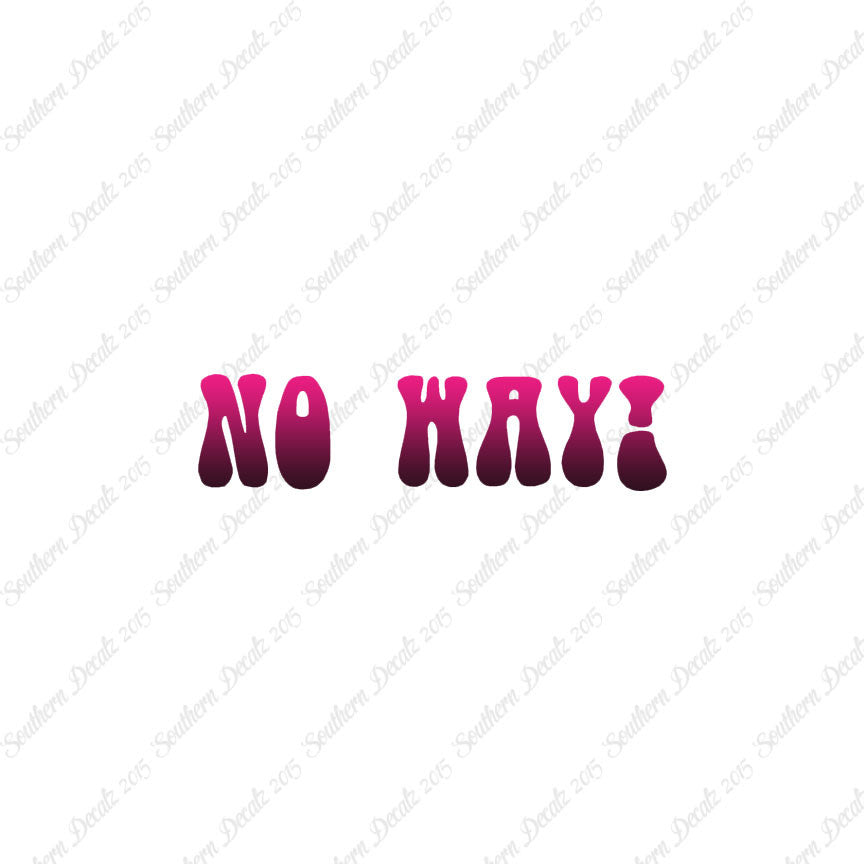 No Way Hippy Font