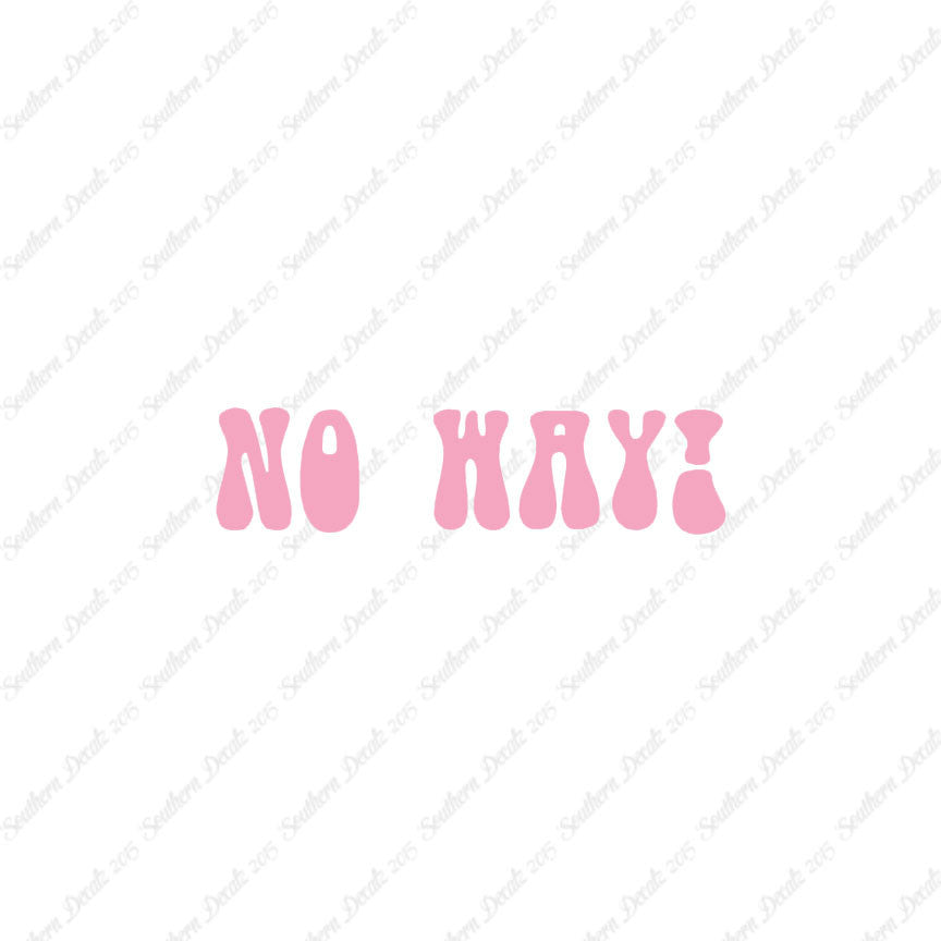 No Way Hippy Font