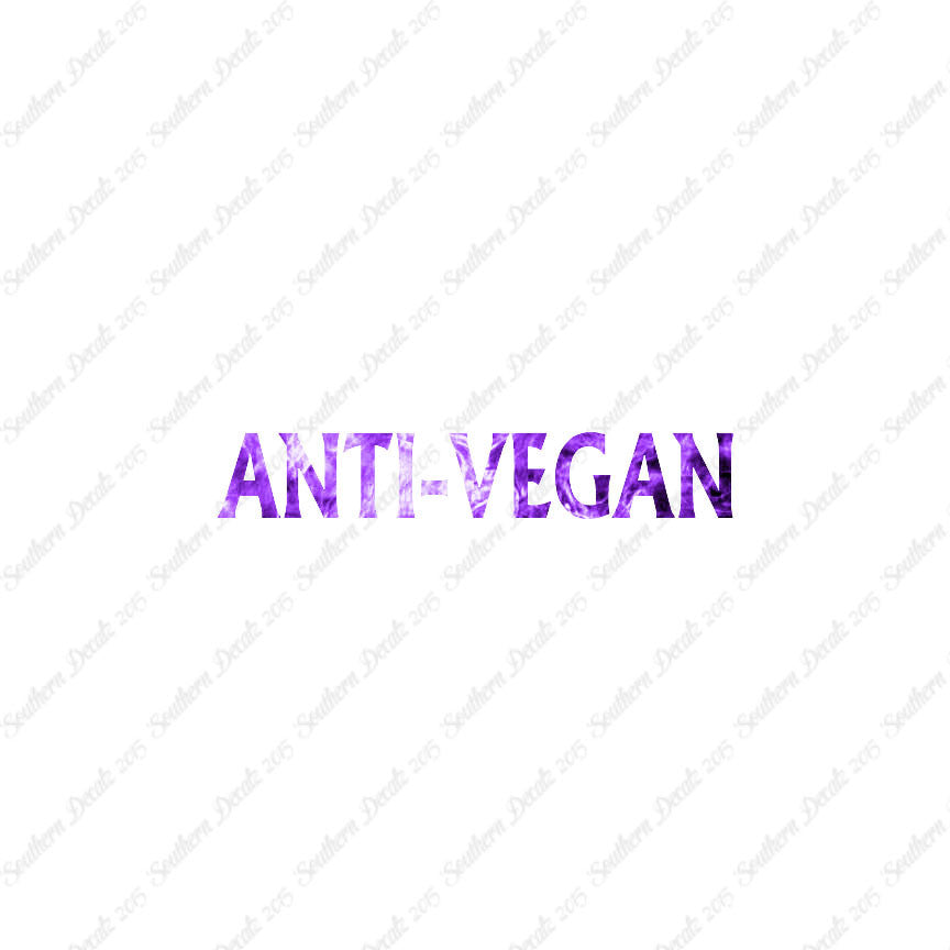 Anti Vegan