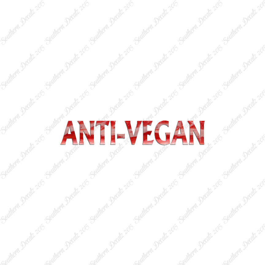 Anti Vegan