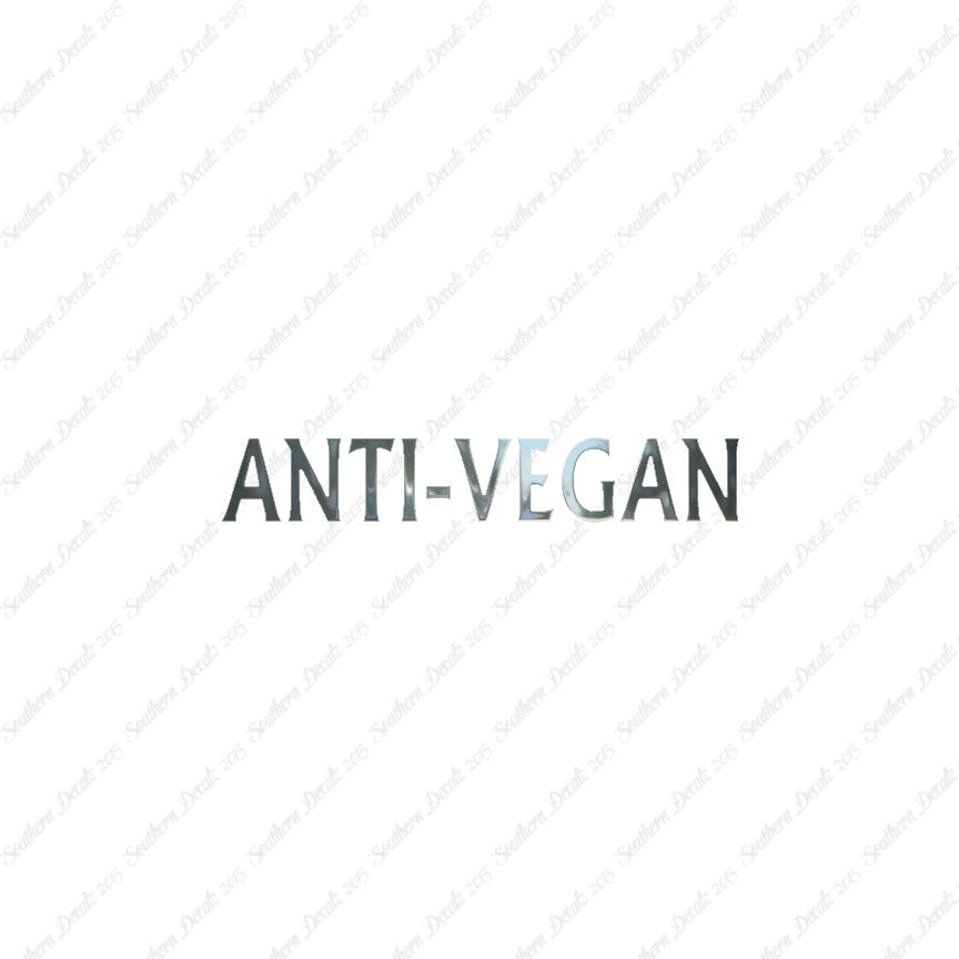 Anti Vegan