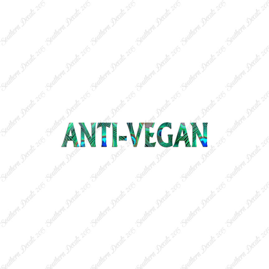 Anti Vegan