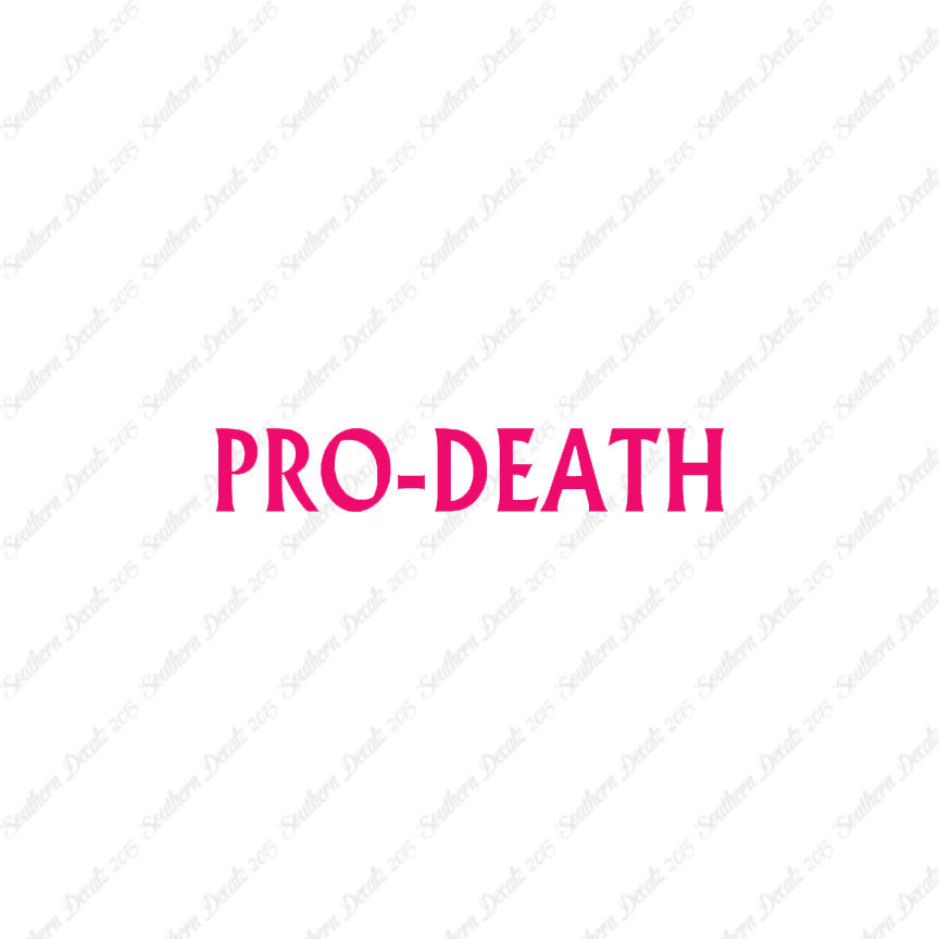 Pro Death