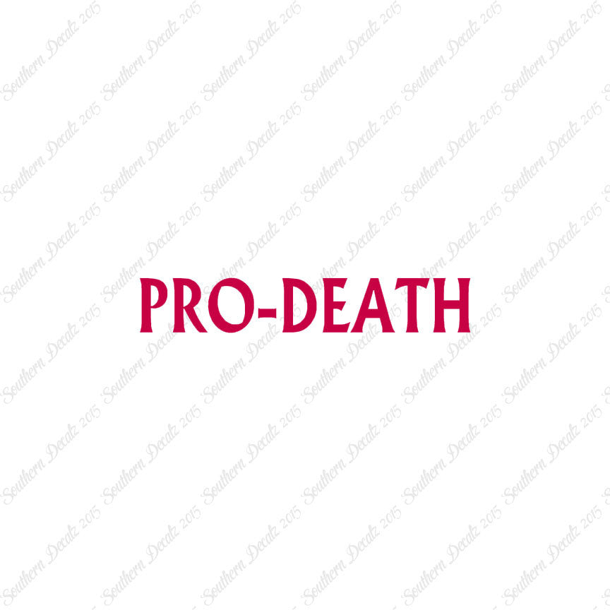 Pro Death