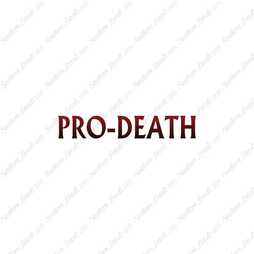 Pro Death