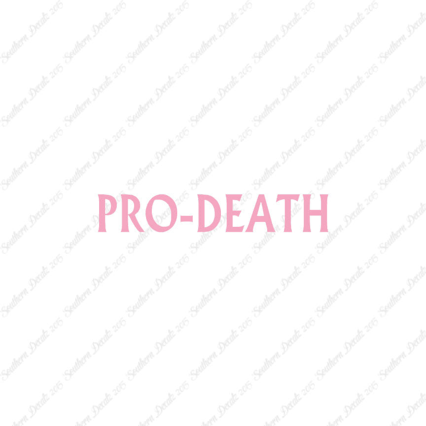 Pro Death