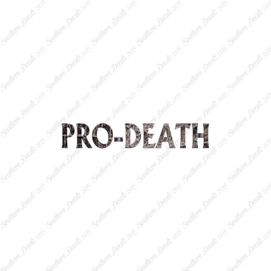 Pro Death