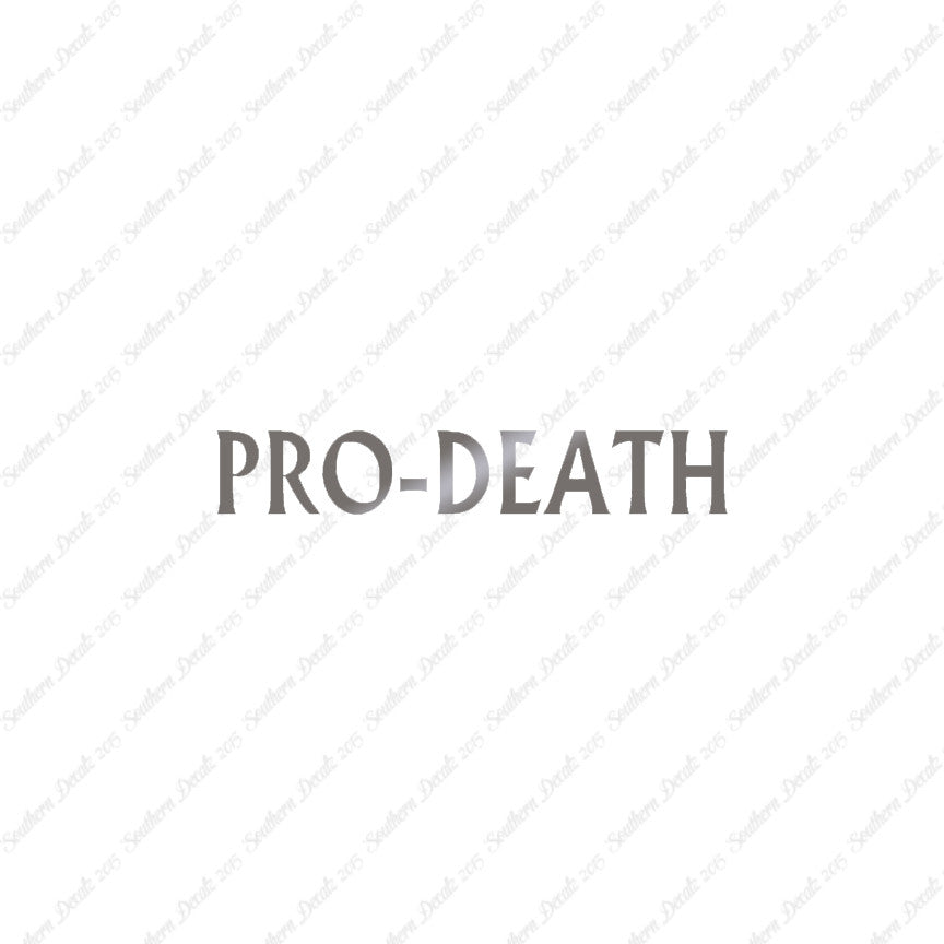 Pro Death