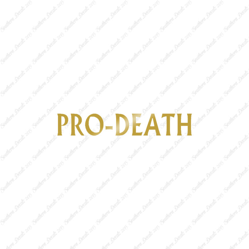 Pro Death