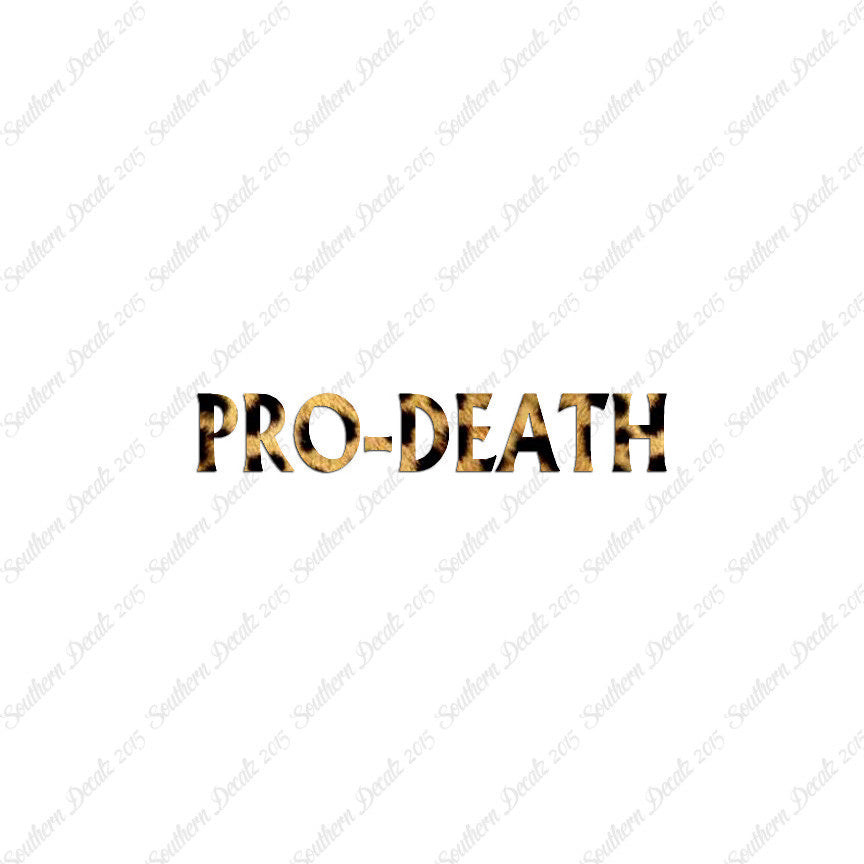 Pro Death