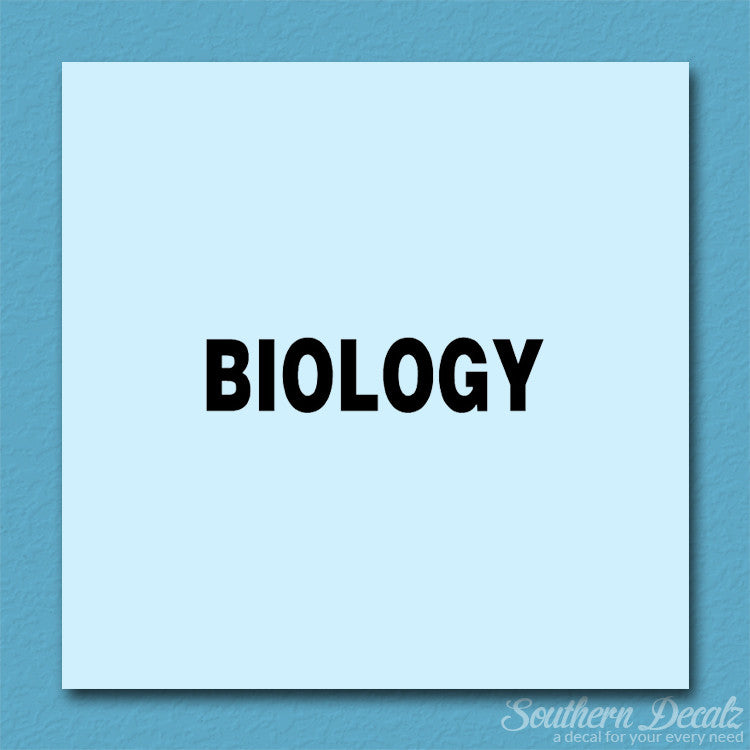 Biology Class Subject