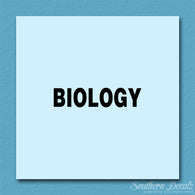 Biology Class Subject