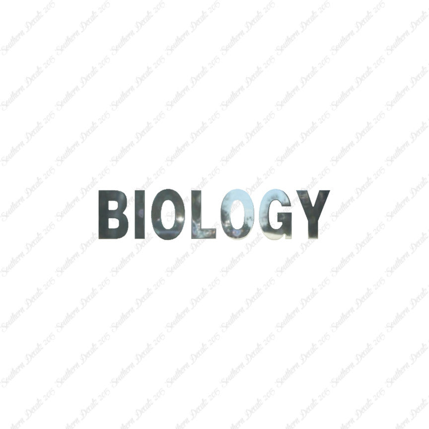 Biology Class Subject