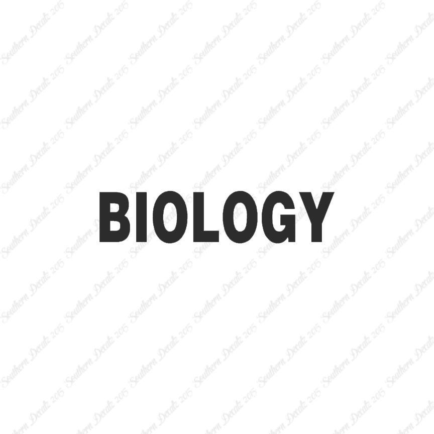 Biology Class Subject