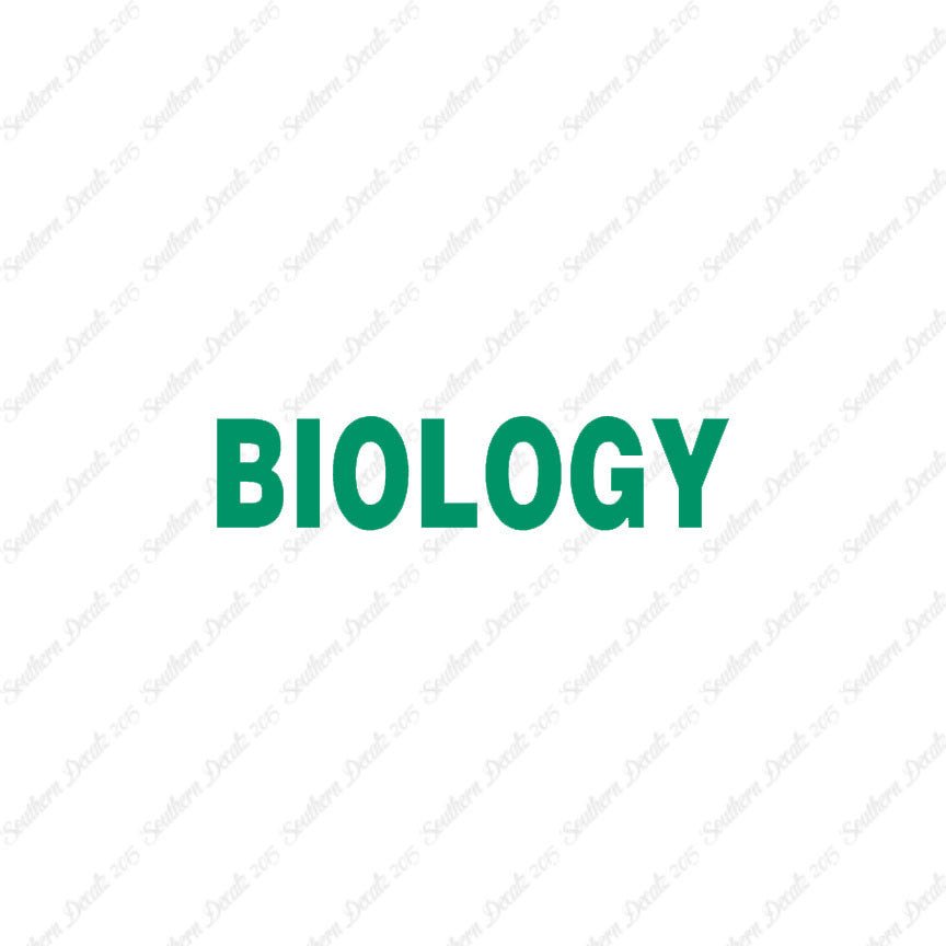 Biology Class Subject