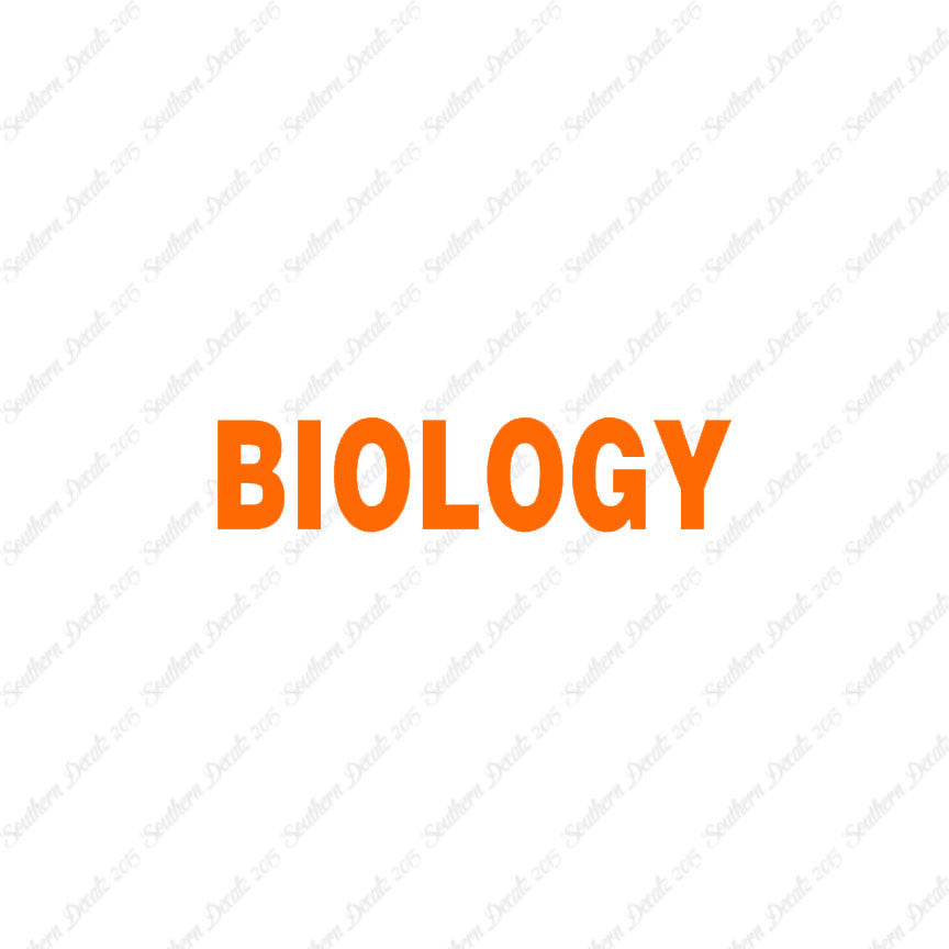 Biology Class Subject