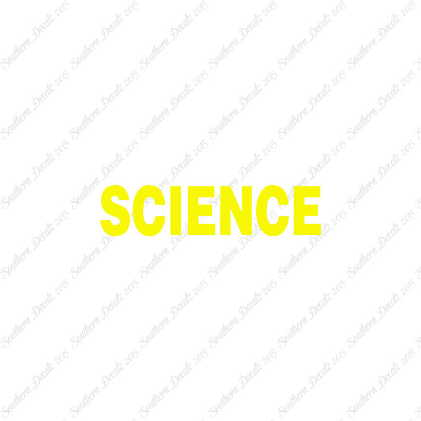 Science Class Subject