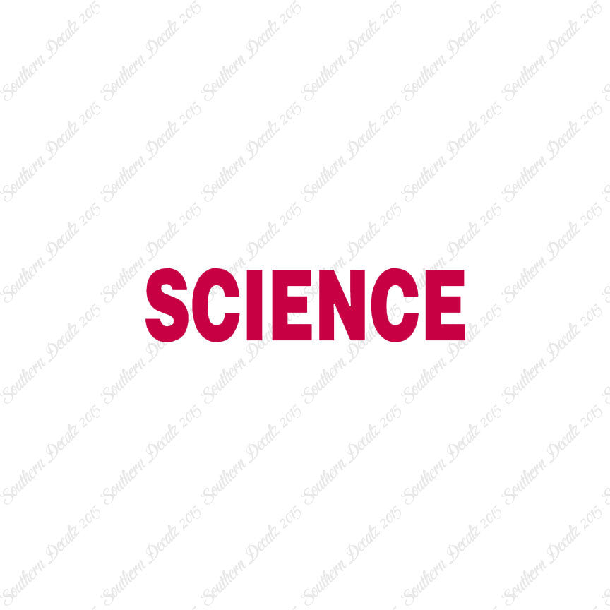 Science Class Subject