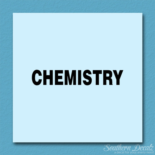 Chemistry Class Subject