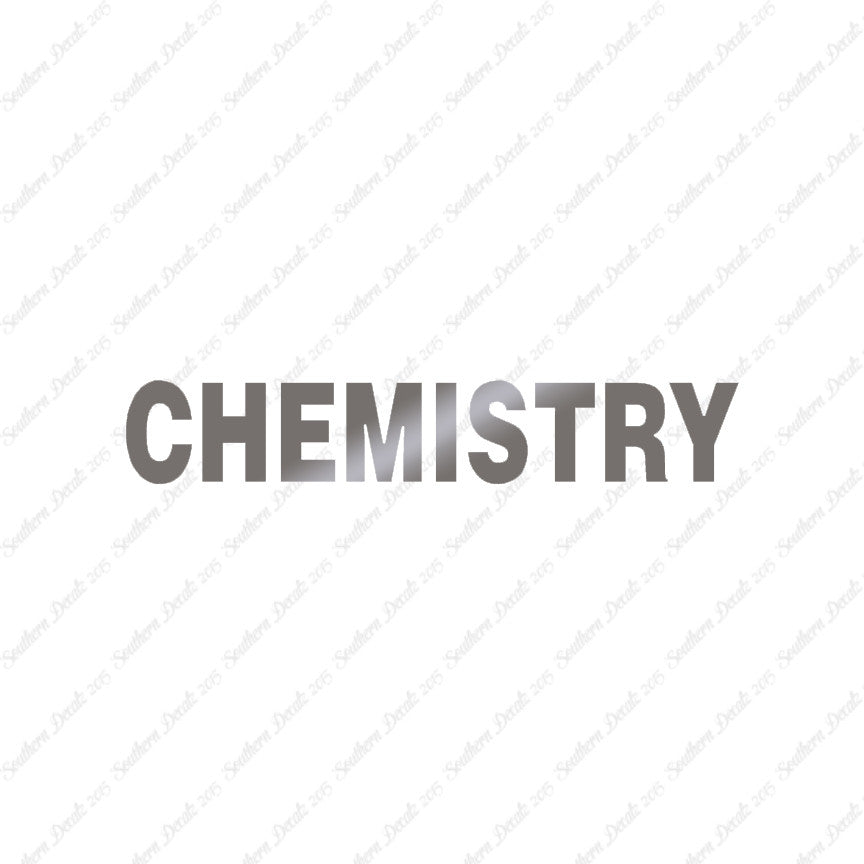 Chemistry Class Subject