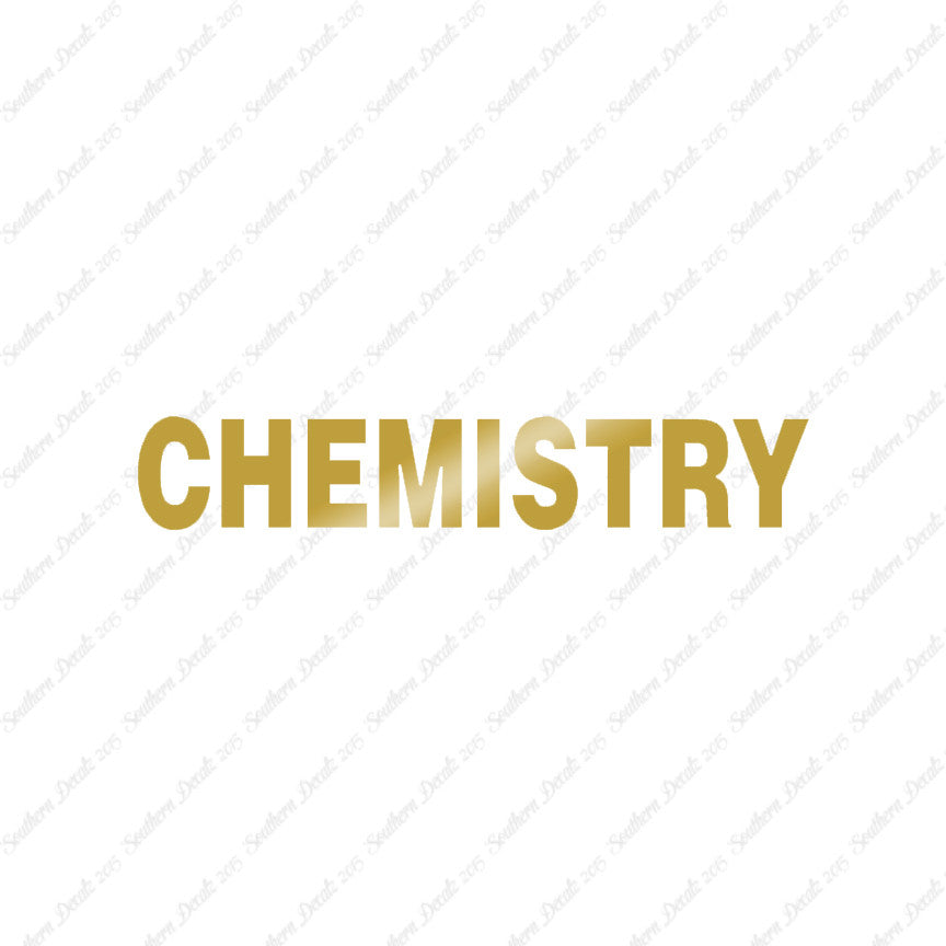 Chemistry Class Subject