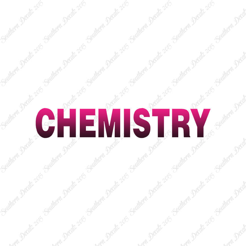 Chemistry Class Subject