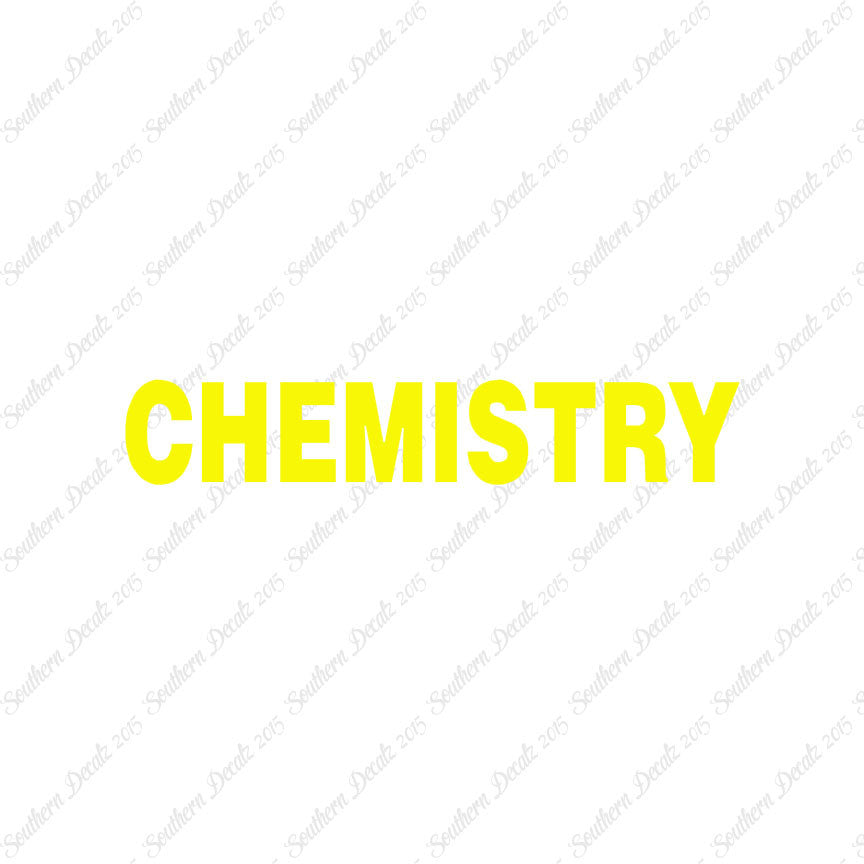 Chemistry Class Subject