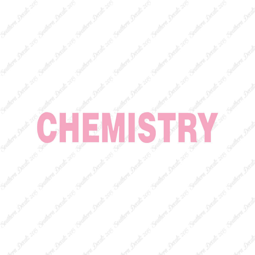 Chemistry Class Subject