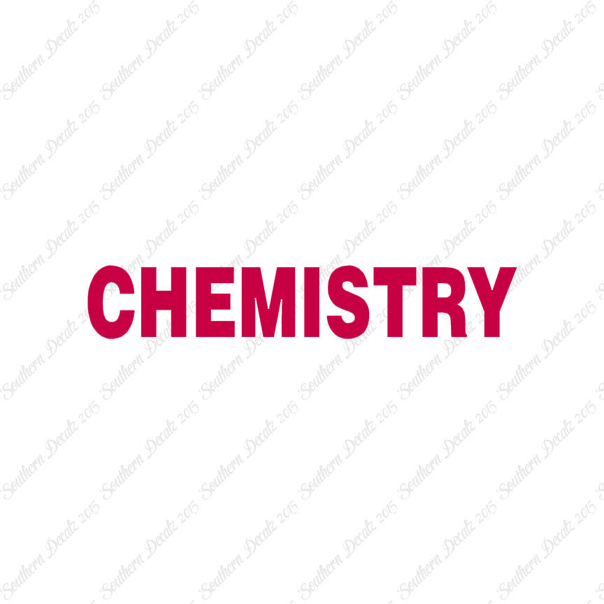 Chemistry Class Subject