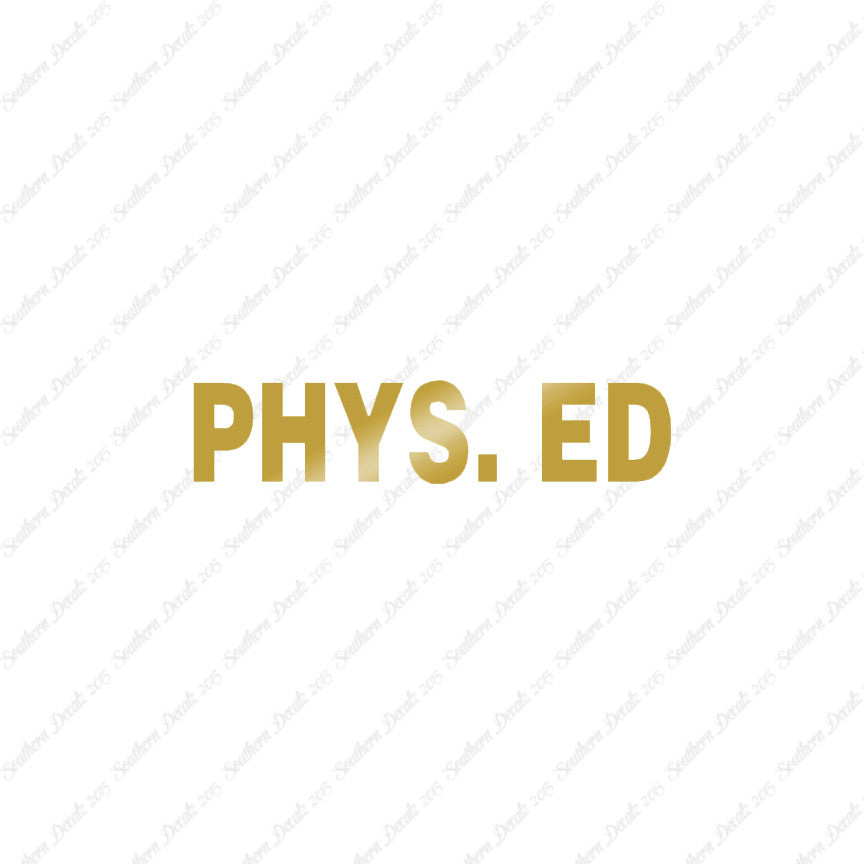 Phys Ed Physical Education Class